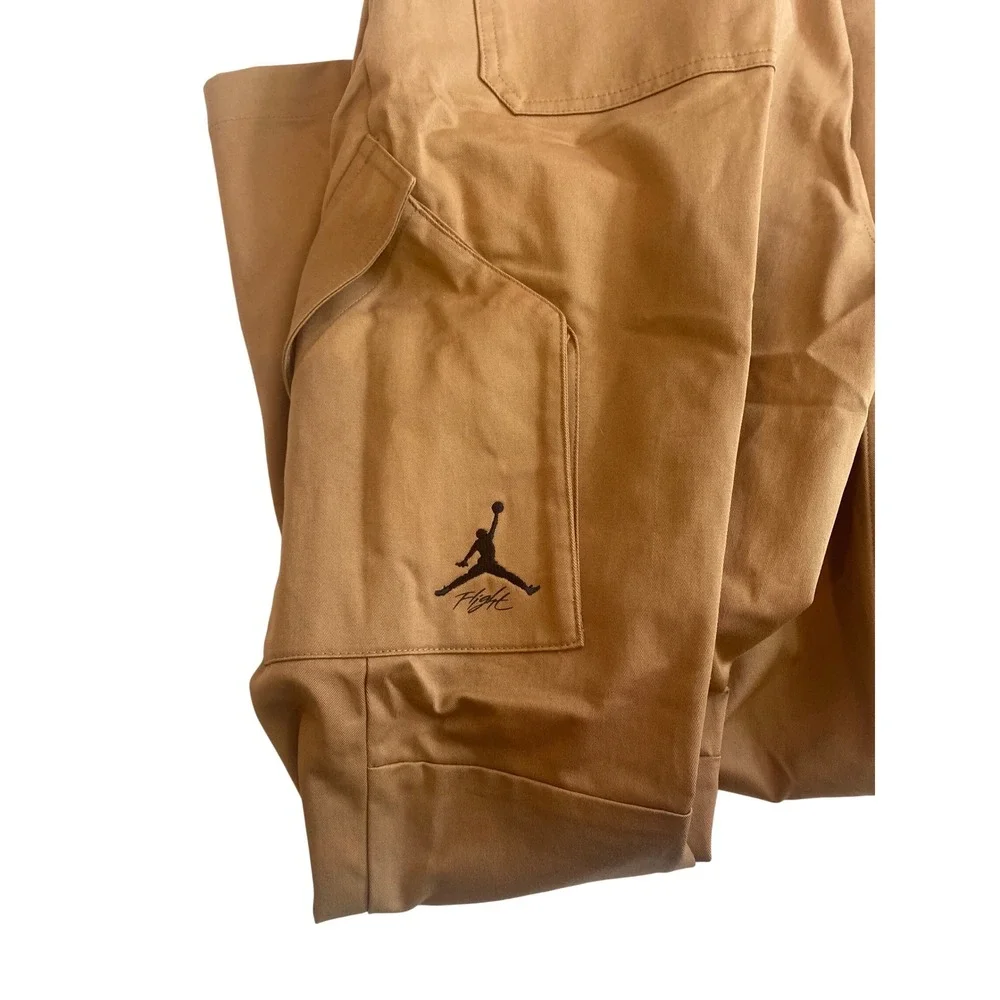 Jordan Flight Heritage Cargo Pants‎ Mens Medium-Brown FB7305-231 New